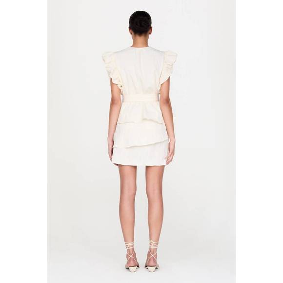 NEW MARIE OLIVER jazleen mini dress in oyster - Picture 2 of 2